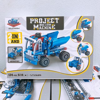 Bộ Đồ Chơi Lắp Ráp Oto 2IN1 Xe Tải Hoặc Xe Ben