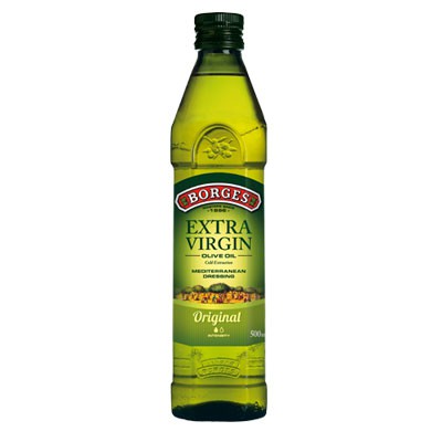 Dầu ôliu nguyên chất 100% Extra Virgin Olive Oil- Hiệu BORGES - 500 ml