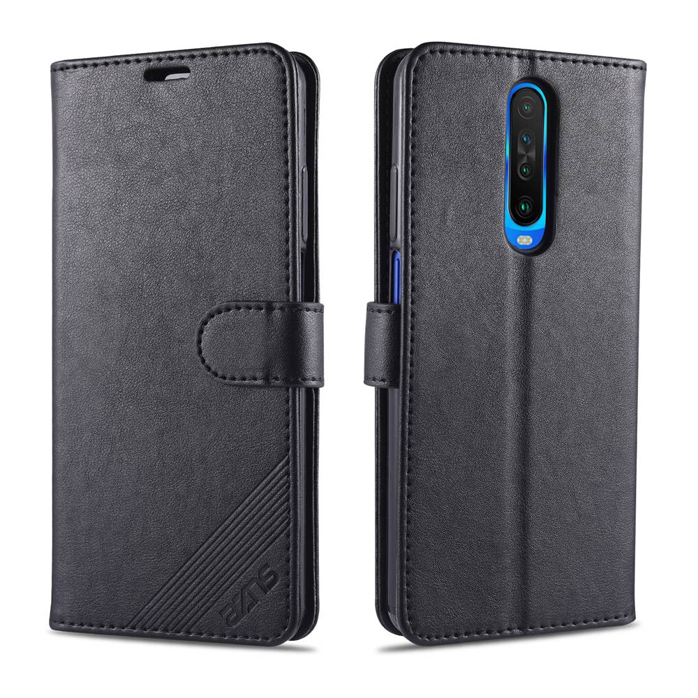 Bao da điện thoại PU kiểu ví đựng thẻ nắp gập từ tính sang trọng cho Xiaomi Poco X2 / Redmi K30 K30i / K30 5G Racing