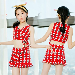 (hàng sẵn) Bộ bơi bé gái váy bơi áo tắm bé gái 5-10 tuổi