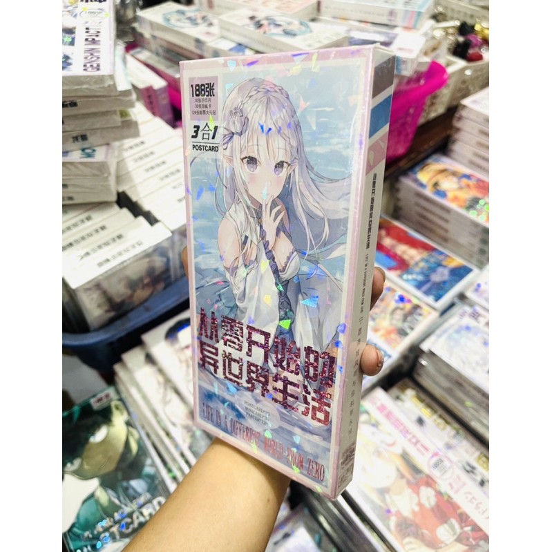 Poscard Rem ram gồm 180 ảnh to bé/ bộ ảnh ramrem