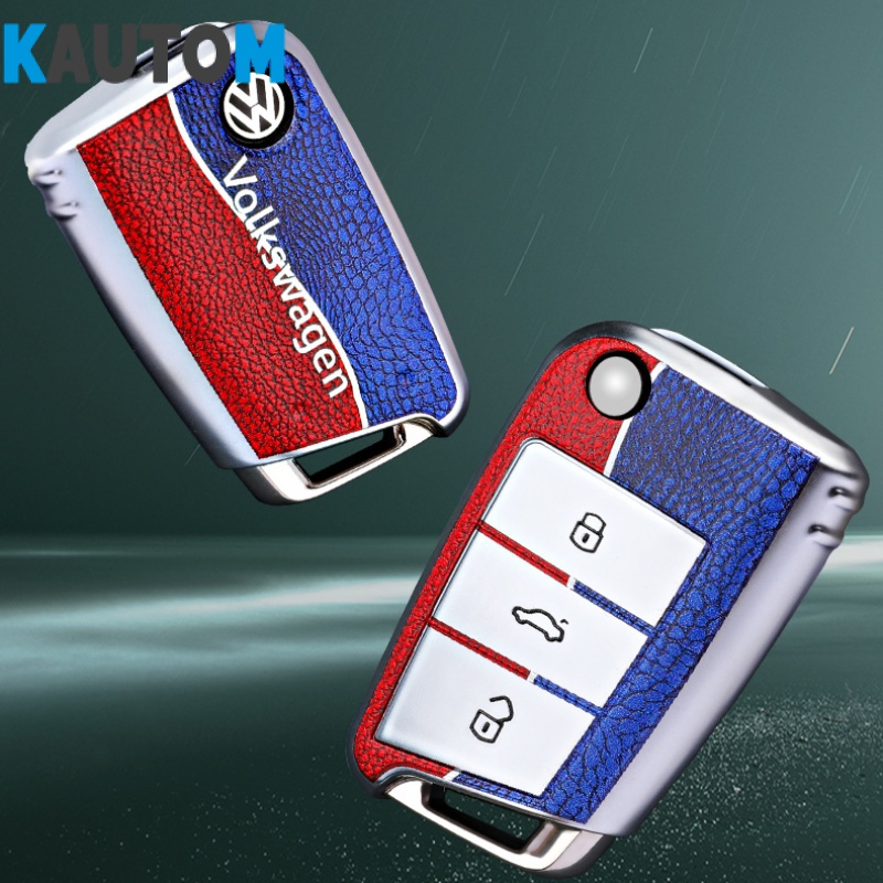 Túi Đựng Chìa Khóa Xe Hơi Volkswagen Tayron Golf 7 Bora Lamando Teramont Tharu T-ROC Lavida Ốp