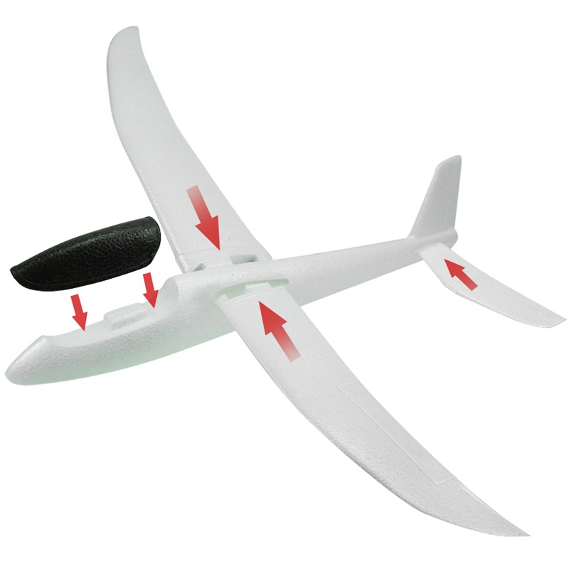 Máy Bay Ném Tay Xốp EPP 99CM (Nhãn Dán) 706