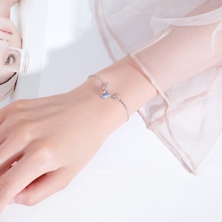 Phiên Bản Hàn Quốc Vòng Tay Sang Trọng Đá Mặt Trăng Nai Sừng Tấm Vòng Tay Nữ Mori Phong Cách Ngọt Ngào Tươi Mát Vòng Tay Cô Gái Nhỏ Tươi Trang Sức Bạn Gái Sinh Nhật Trao Đổi Trao Đổi Trao Đổi Quà Tặng Ngày Lễ Tình Nhân