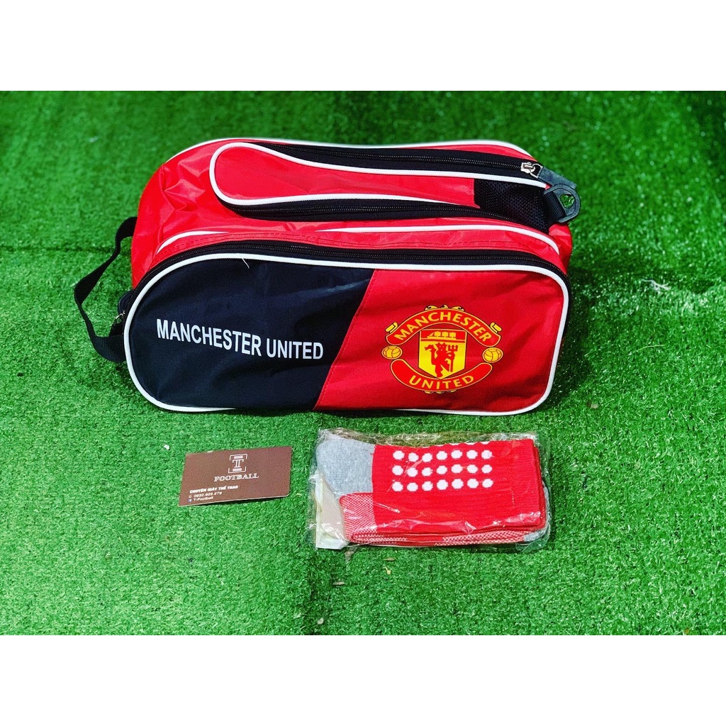 Túi Đựng Giày Đá Bóng 2 Ngăn - KHÔNG TẶNG KÈM TẤT CHÔNG TRƠN