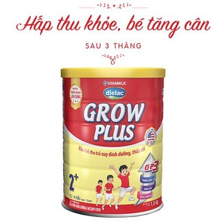 (hỏa tốc - date mới) Sữa vinamilk grow plus đỏ từ 2-10 tuổi lon 1,5 kí