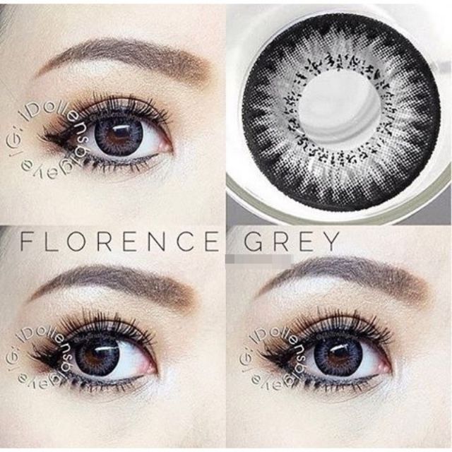 Lens Vassen cao cấp Florence Brown /Gray