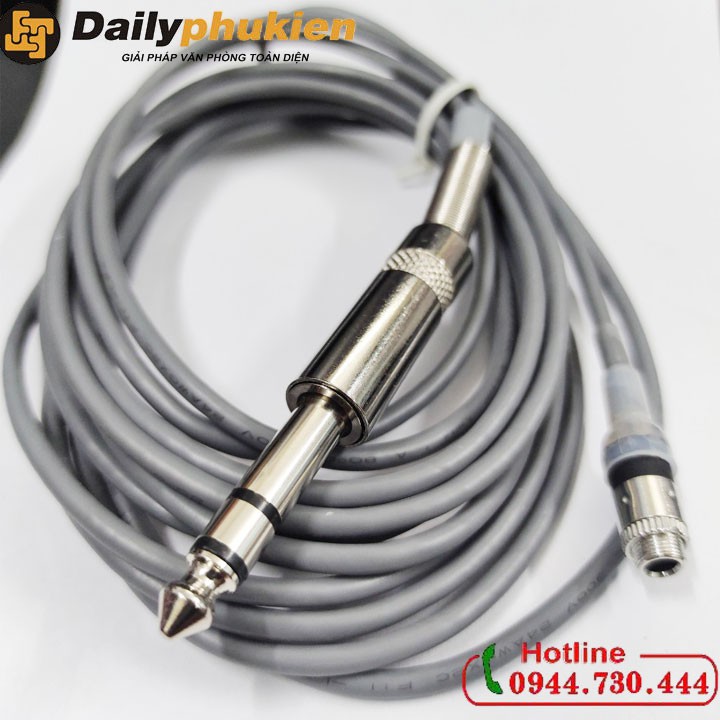 Cáp nối dài 3.5mm âm sang 6.5mm dương dài 3m dailyphukien, Dây nối dài tai nghe jack 6.5mm sang 3.5mm