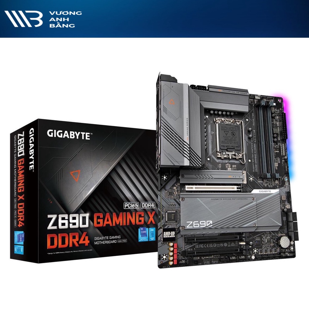 Mainboard, Bo Mạch Chủ GIGABYTE Z690 GAMING X DDR4- Hàng Chính hãng