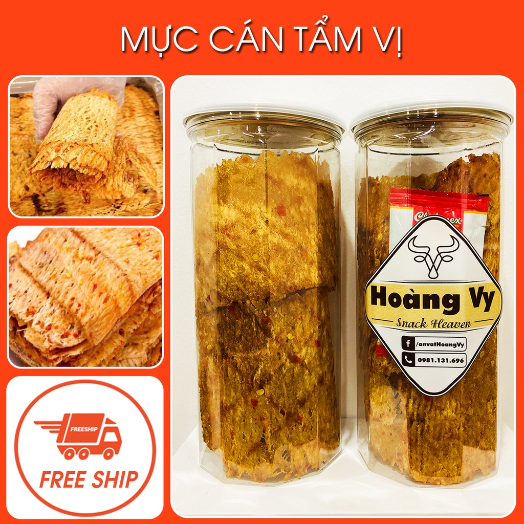 Mực Cán Tẩm Vị 200g, vừa Ngon vừa Rẻ và Chất Lượng | BigBuy360 - bigbuy360.vn