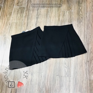 Quần váy xếp li