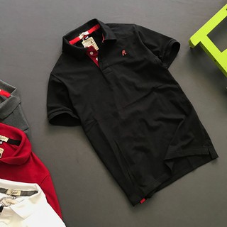 Ao thun nam có cổ vải cá mập cotton cao cấp