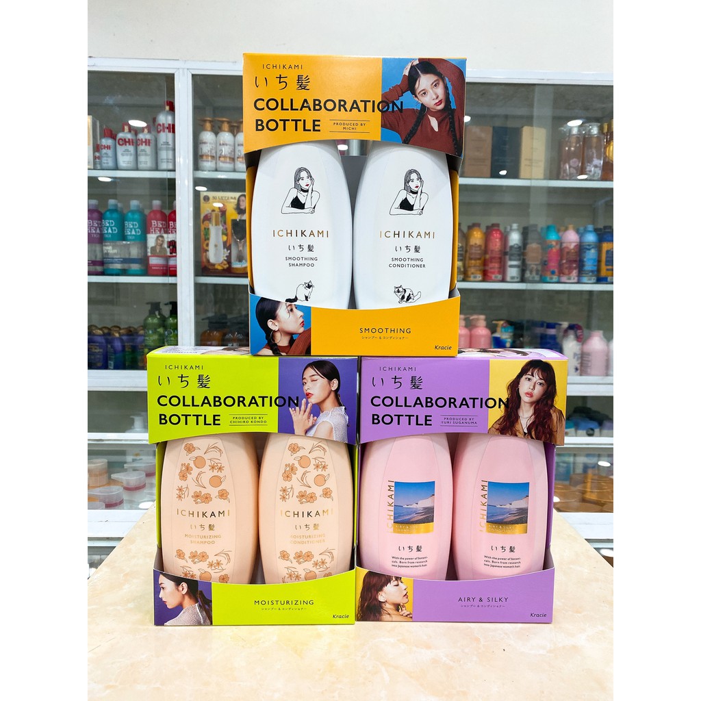 (Hàng nội địa Nhật) Bộ Dầu Gội Xả ICHIKAMI Phục Hồi Ngăn Gãy Rụng Tóc Mẫu Mới 2021 | BigBuy360 - bigbuy360.vn