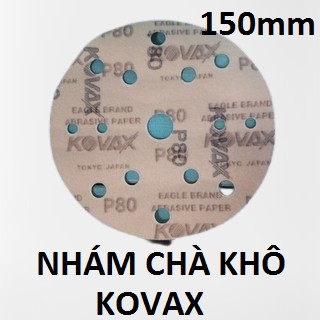 Giấy nhám chà khô tròn Kovax 150mm