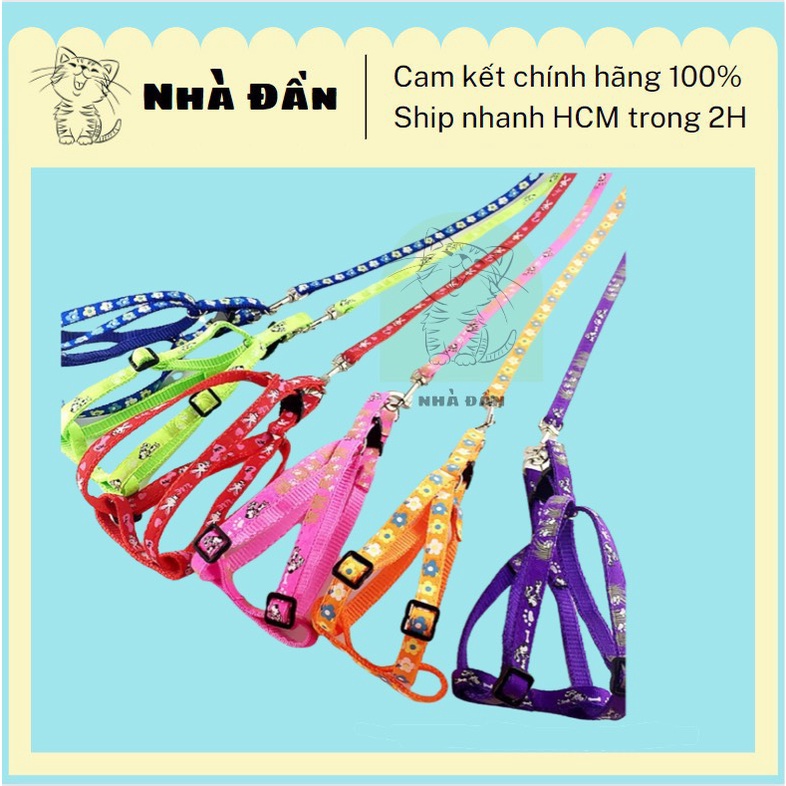 Dây dắt yếm ngực cho chó nhỏ