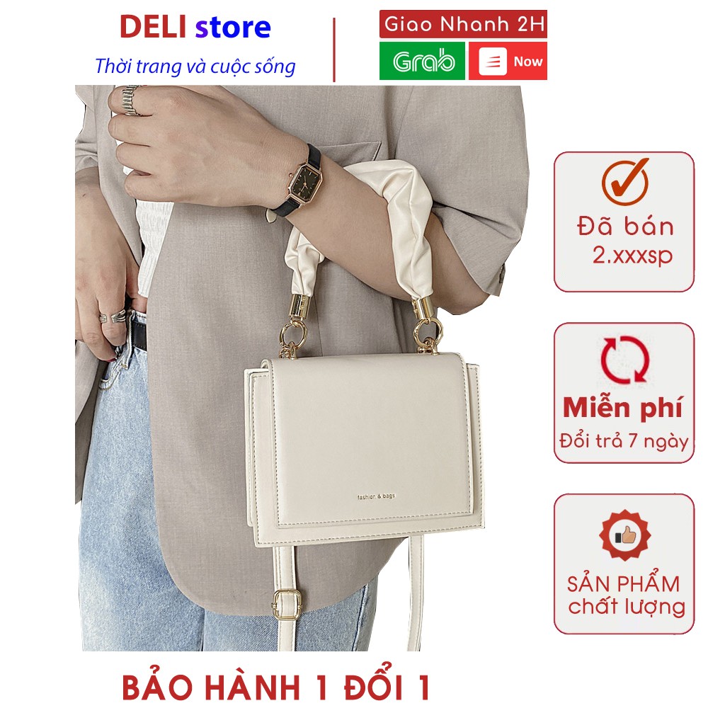 Túi xách nữ cao cấp đeo chéo đẹp giá rẻ thời trang DELI STORE TN231