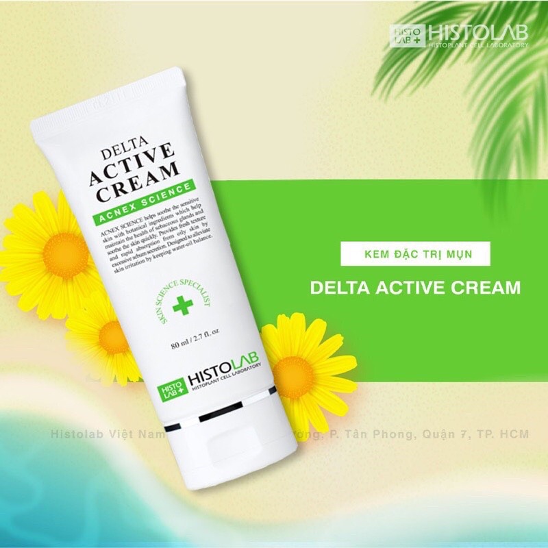 KEM ĐẶC TRI MỤN HISTOLAB DELTA ACTIVE CREAM ACNEX SCIENCE