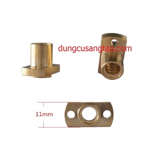 Đai ốc Vít me T8 loại khuyết cạnh / Nút thay thế Screw Nut Relay T8