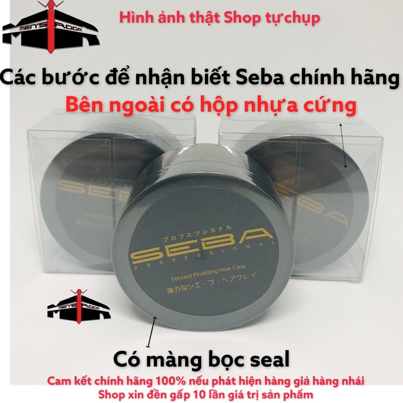 Chính Hãng - Nguyên Siu” Sáp vuốt tóc Seba chính hãng Japan 100% + Mua kèm Deal Sốc với giá 0đ