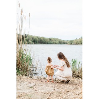 Bộ Zara muslin bé gái