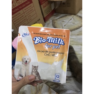 Sữa Biomilk cho chó mèo gói 100g