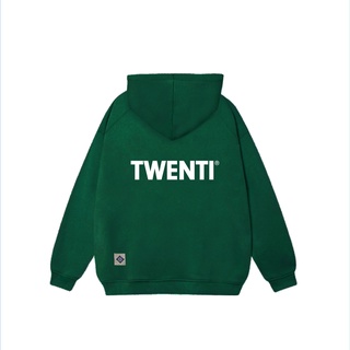 Áo hoodie TWENTI nỉ in basic