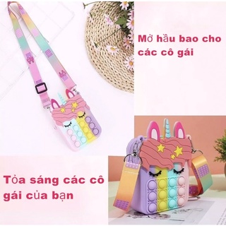 Túi pop it đeo chéo Hot hit pop it dành cho bé