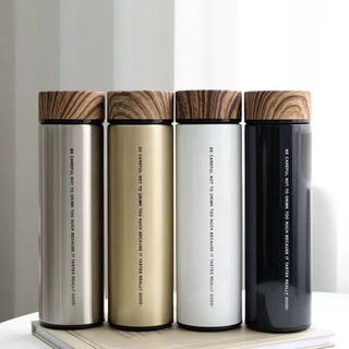 Bình giữ nhiệt inox có lọc trà 500ml họa tiêt thể thao chất lượng tốt  - ly giu nhiet