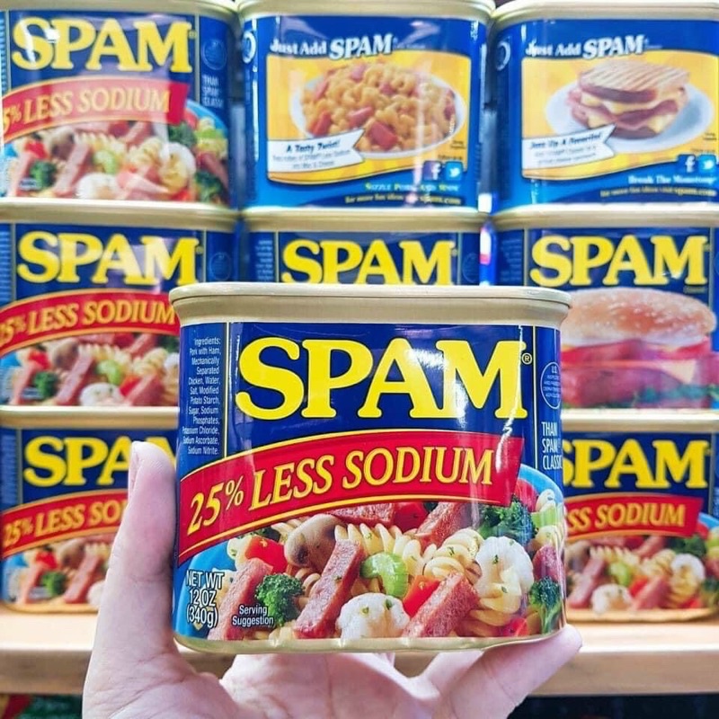 Thịt heo pate Spam Mỹ