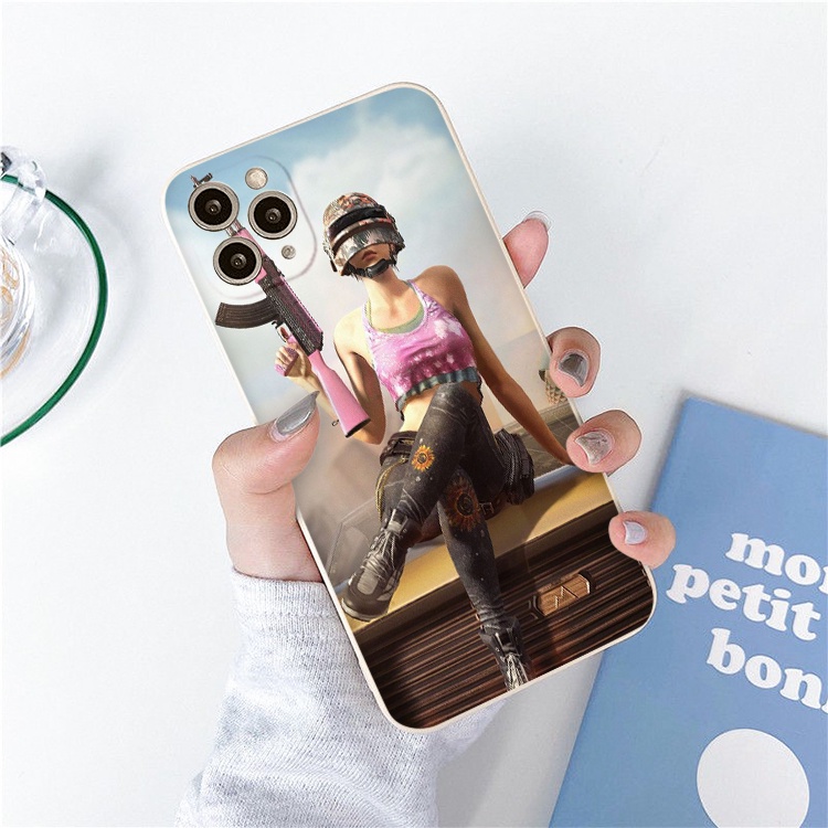 ỐP IPHONE BẢO VỆ CAM CHỐNG VÂN TAY CHỐNG BỤI vuông cạnh ốp lưng Nữ Chiến Binh full case 6 đến 13promax tr1210