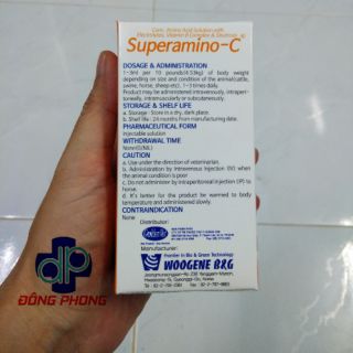 [HCM] Dung dịch vitamin Superamino C 100ml