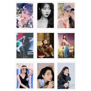 [Ép Lụa] Lomo Card 54 Ảnh IU ( có chữ kí)