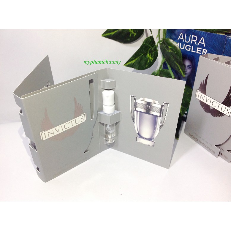 Mẫu thử Nước Hoa Vial Nam Invictus Intense