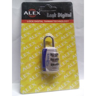 Ổ KHÓA SỐ MINI 3 SỐ ALEX