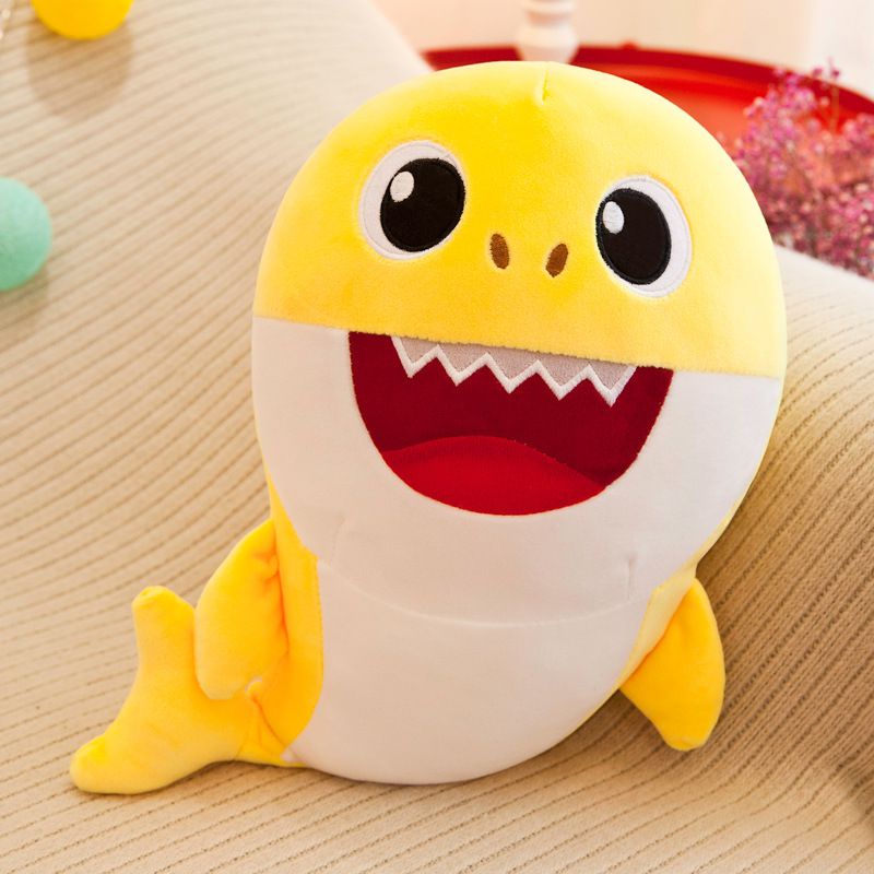 25cm/30cm/40cm/45cm/50cm Baby Shark Pink Fong Plush Toy Stuffed Doll Soft Gift For Kids Christmas Toy