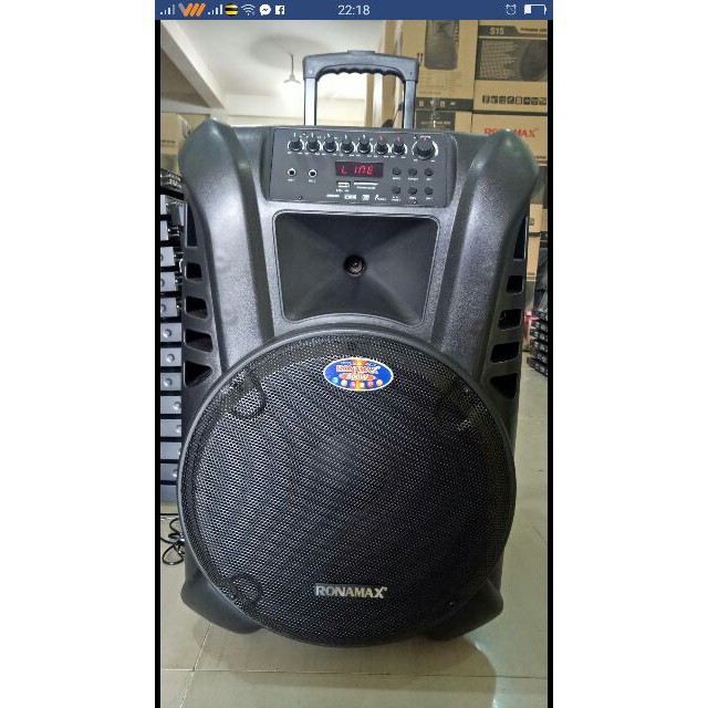 Loa Karaoke Loa Ronamax S15 4 tấc Loa Kẹo Kéo