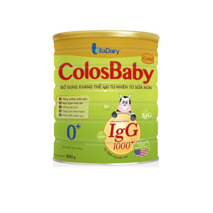 Sữa ColosBaby 0+ 800g(1000IgG)