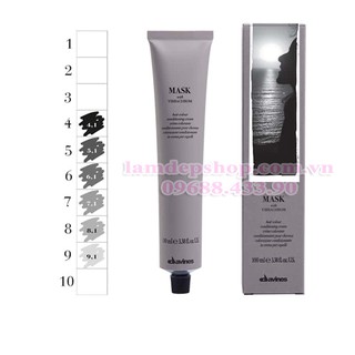 Nhuộm Tóc Davines Mask With Vibrachrom Mã Màu Khói /1