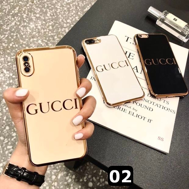 [HOT] Ốp Lưng Dẻo Gucci Mạ Crom Viền Xi Điện Thoại Iphone6/6plus/6s/6splus/7/7plus/8/8plus/X/Xr/Xs/11/12/Pro/Promax