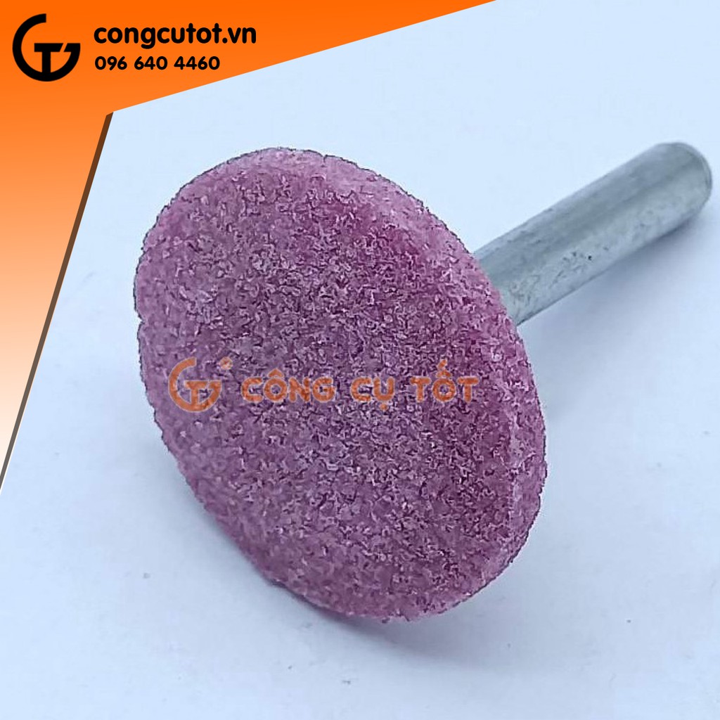 Đầu đá mài hình đĩa T vát cạnh cốt 6ly dày 10mm