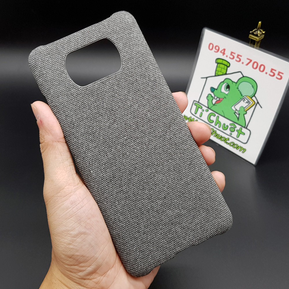 [Cao Cấp] Ốp Lưng Xiaomi Poco X3 NFC Bọc Vải Fabric