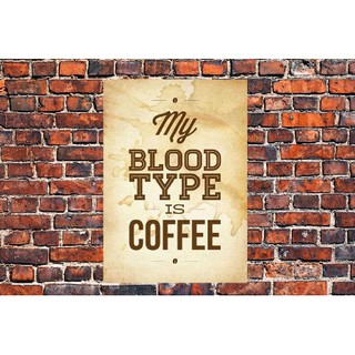 Tranh Thiếc ~A4 "Quán Coffee,Cafe" V3