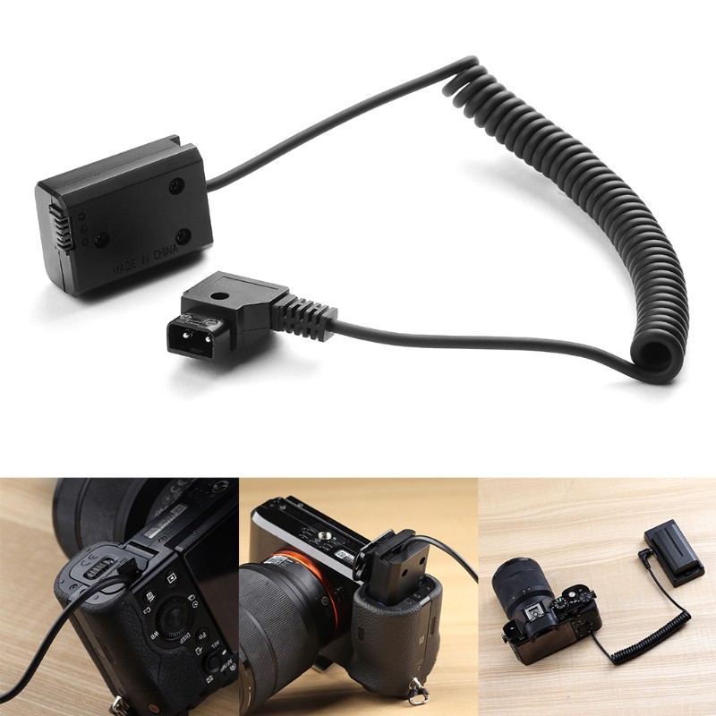 Dây Cáp Kết Nối D-Tap Sang Np-Fw50 Cho Pin Máy Sony A7 A7R A7000 A7S2