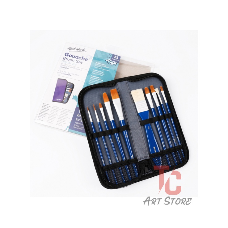 Set cọ Vẽ Màu Gouache Mont Marte - BMHS0037