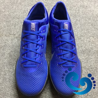 Giày đá bóng Mercurial X  xanh  pha  nhân tạo  (combo giày +túi)