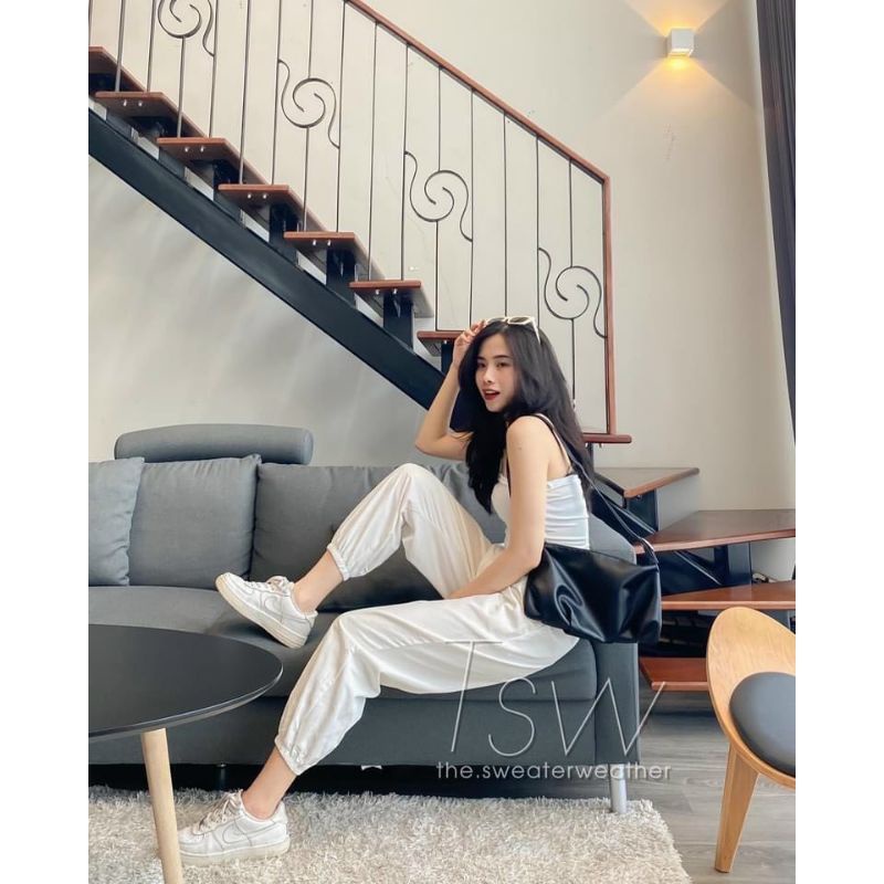 Quần bom đũi chun gấu dáng jogger hot summer