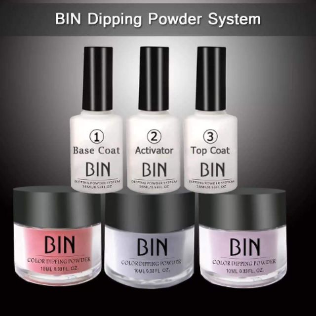 Set bột nhúng bin