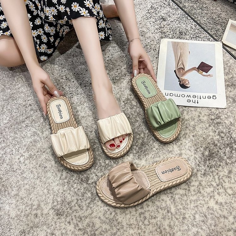 Dép Quai Ngang Đế Thấp Thời Trang Dành Cho Nữ | BigBuy360 - bigbuy360.vn