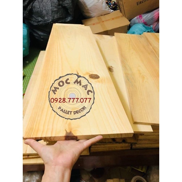 Thanh gỗ thông dài 100 x rộng 30 cm