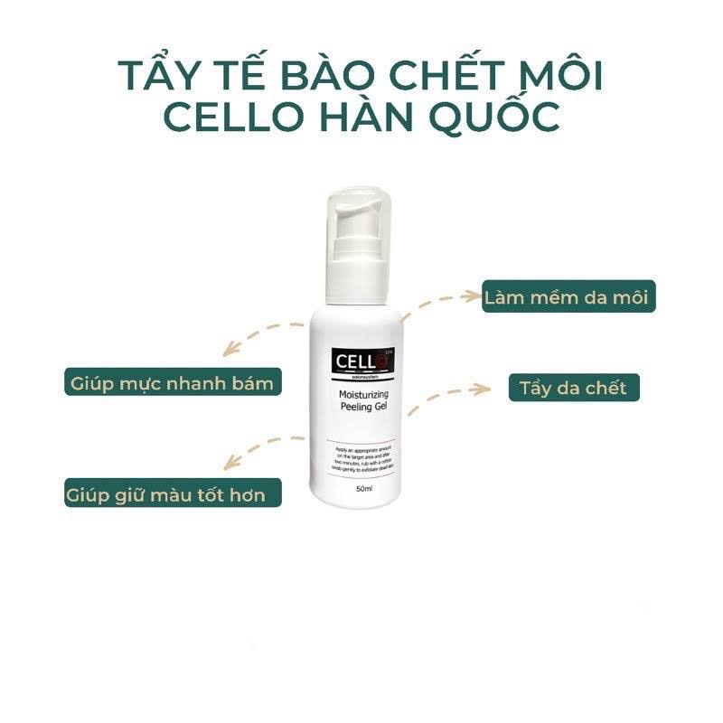 Tẩy Tế Bào Chết Môi CELLO -Tẩy Da Chết Môi Cello Chính Hãng